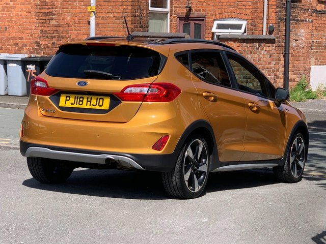Ford Fiesta 1.0T Ecoboost Active Bo Play Euro 6 Ss PJ18HJO Yellow #6