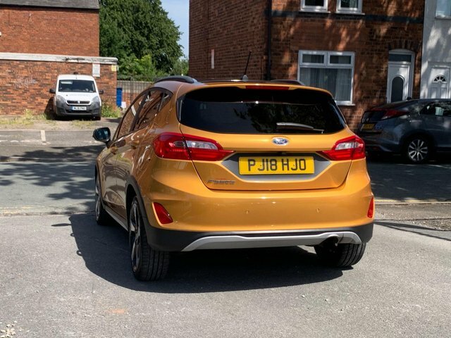 Ford Fiesta 1.0T Ecoboost Active Bo Play Euro 6 Ss PJ18HJO Yellow #4