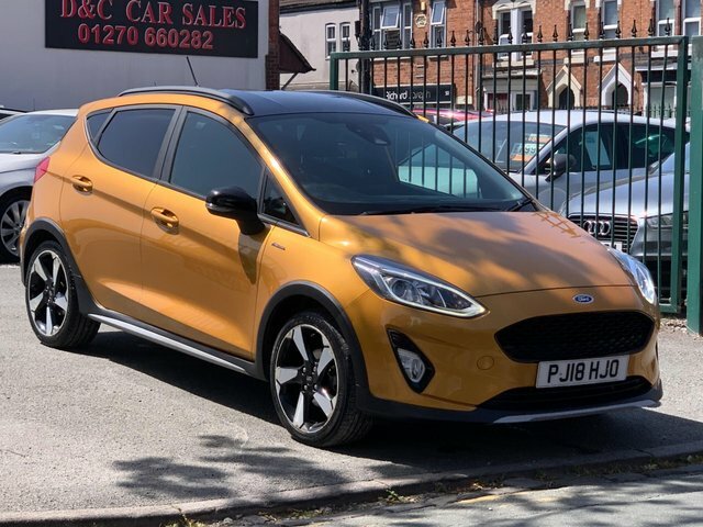 Ford Fiesta 1.0T Ecoboost Active Bo Play Euro 6 Ss PJ18HJO Yellow #2