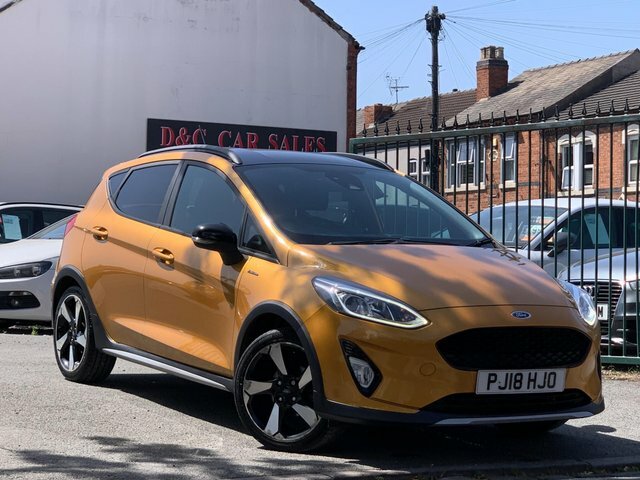 Ford Fiesta 1.0T Ecoboost Active Bo Play Euro 6 Ss Yellow