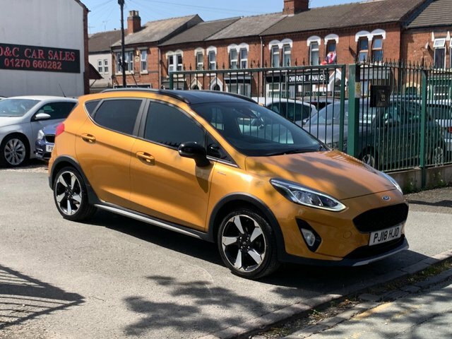 Ford Fiesta 1.0T Ecoboost Active Bo Play Euro 6 Ss PJ18HJO Yellow #3