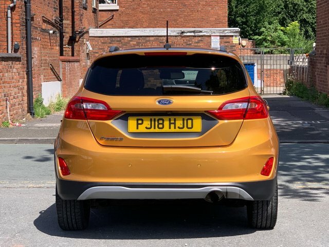 Ford Fiesta 1.0T Ecoboost Active Bo Play Euro 6 Ss PJ18HJO Yellow #5