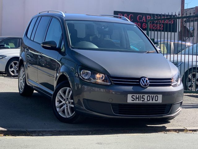 Volkswagen Touran 1.6 Tdi Se Euro 5 Grey #5