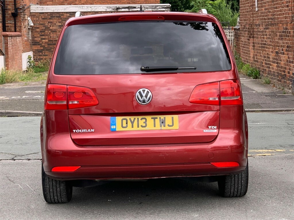 Volkswagen Touran Mpv 1.6 White #9