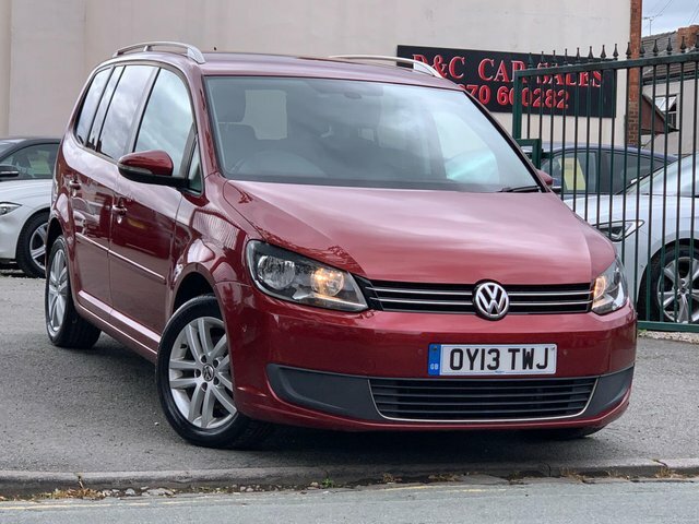 Volkswagen Touran 1.6 Tdi Se Euro 5 OY13TWJ Red #6