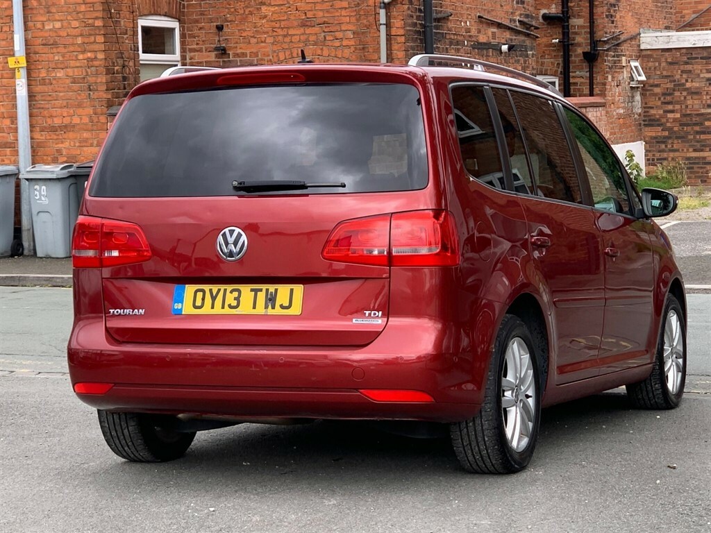 Volkswagen Touran Mpv 1.6 White #11