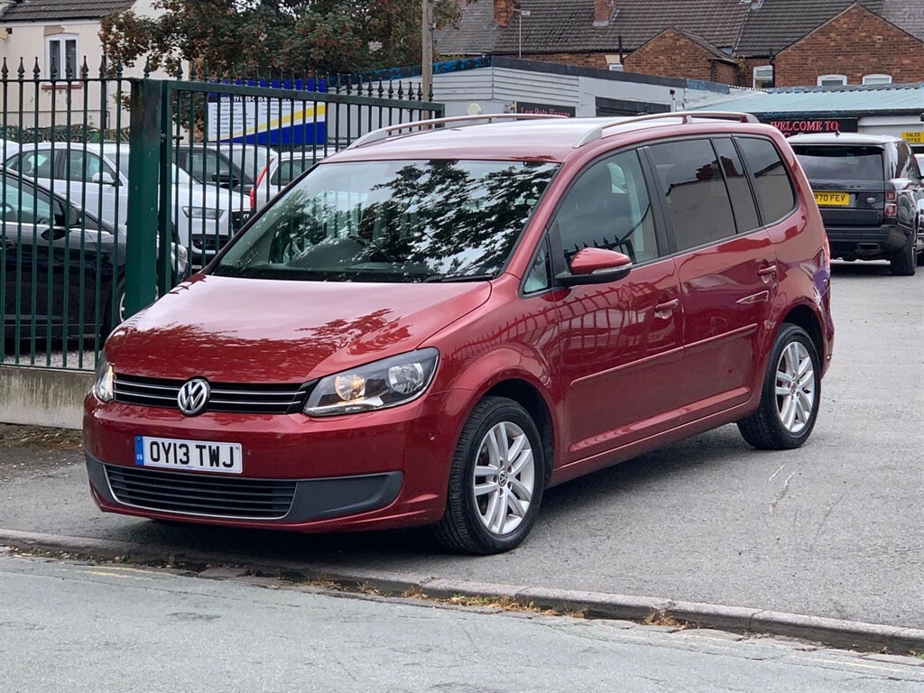 Volkswagen Touran Mpv 1.6 White #8