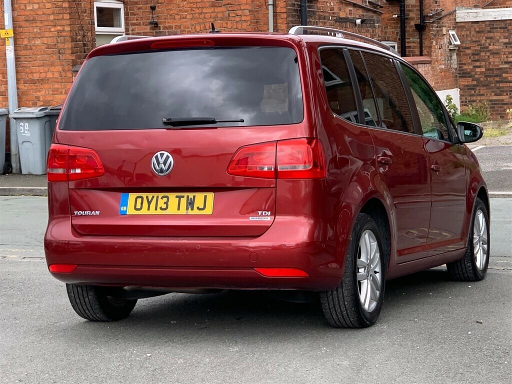Volkswagen Touran Mpv 1.6 White #12