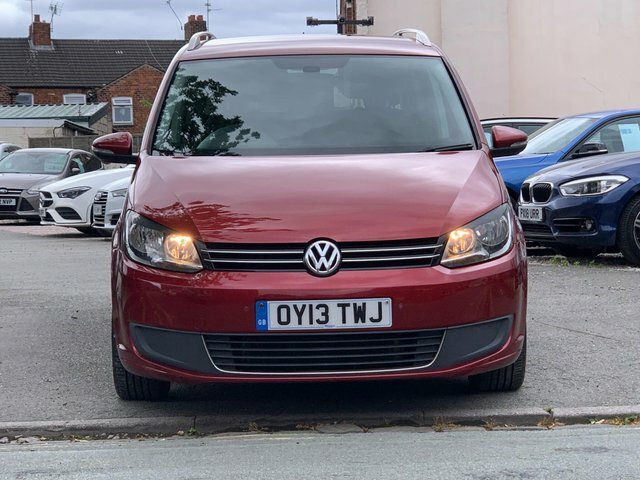 Volkswagen Touran 1.6 Tdi Se Euro 5 OY13TWJ Red #2