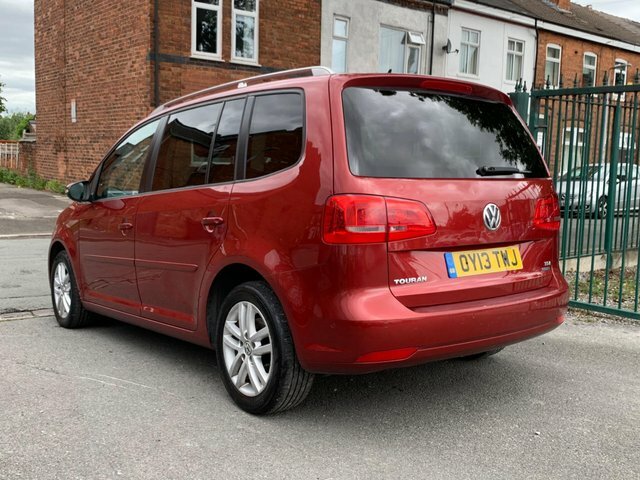 Volkswagen Touran 1.6 Tdi Se Euro 5 OY13TWJ Red #4