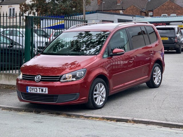Volkswagen Touran 1.6 Tdi Se Euro 5 OY13TWJ Red #3