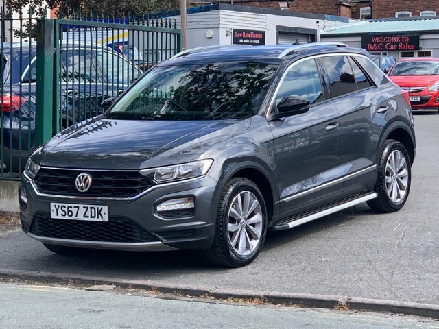 Volkswagen T-Roc 1.0 Tsi Design Euro 6 Ss YS67ZDK Grey #6