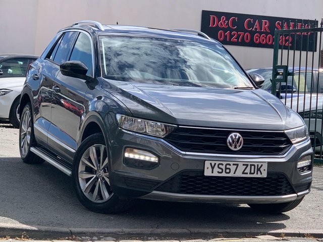 Volkswagen T-Roc 1.0 Tsi Design Euro 6 Ss YS67ZDK Grey #2