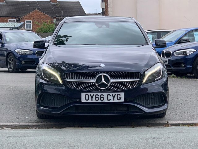 Mercedes-Benz A Class 2.1 D Amg Line Premium Plus Euro 6 Ss OY66CYG Blue #2