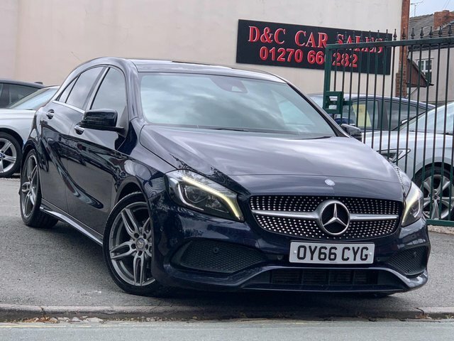 Mercedes-Benz A Class 2.1 D Amg Line Premium Plus Euro 6 Ss OY66CYG Blue #5