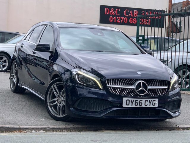 Mercedes-Benz A Class 2.1 D Amg Line Premium Plus Euro 6 Ss OY66CYG Blue #6