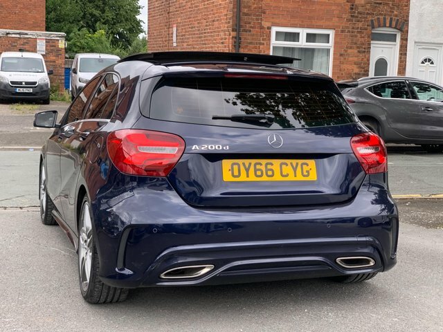 Mercedes-Benz A Class 2.1 D Amg Line Premium Plus Euro 6 Ss OY66CYG Blue #4