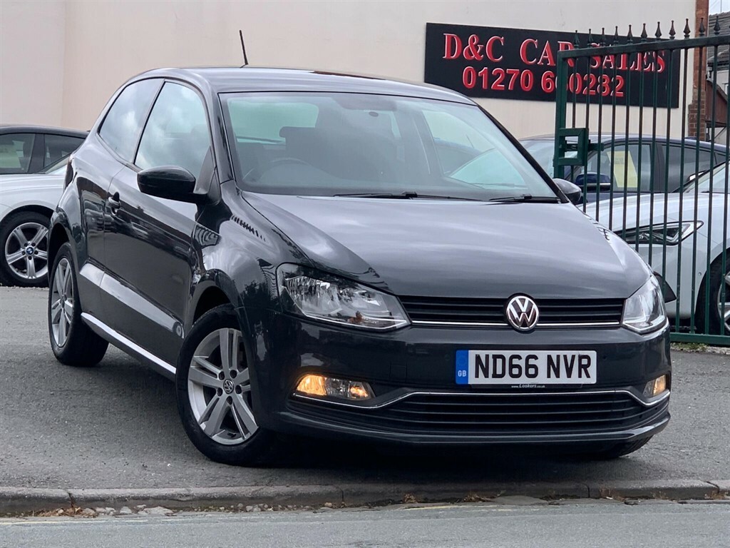 Volkswagen Polo 1.0 Bluemotion Tech Match Euro 6 Ss Grey #6