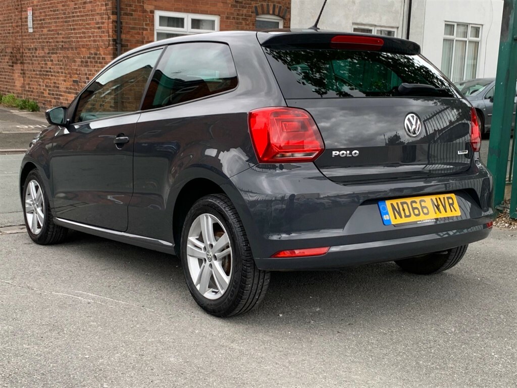 Volkswagen Polo 1.0 Bluemotion Tech Match Euro 6 Ss Grey #4