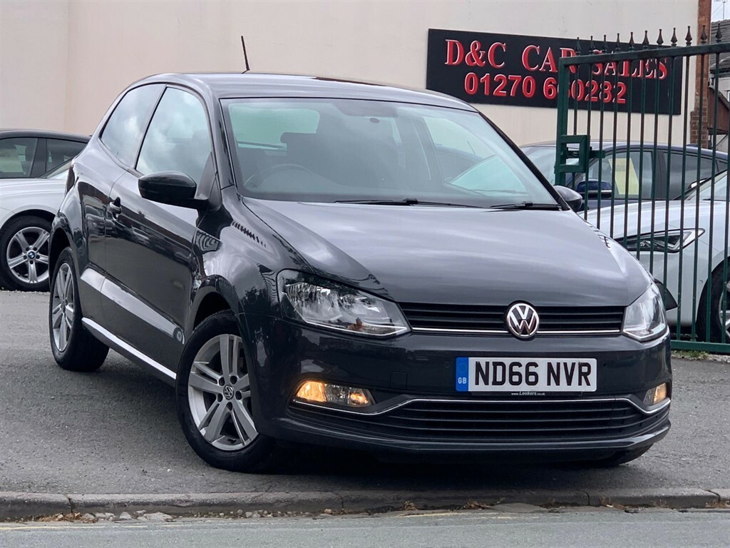 Volkswagen Polo 1.0 Bluemotion Tech Match Euro 6 Ss Grey #5
