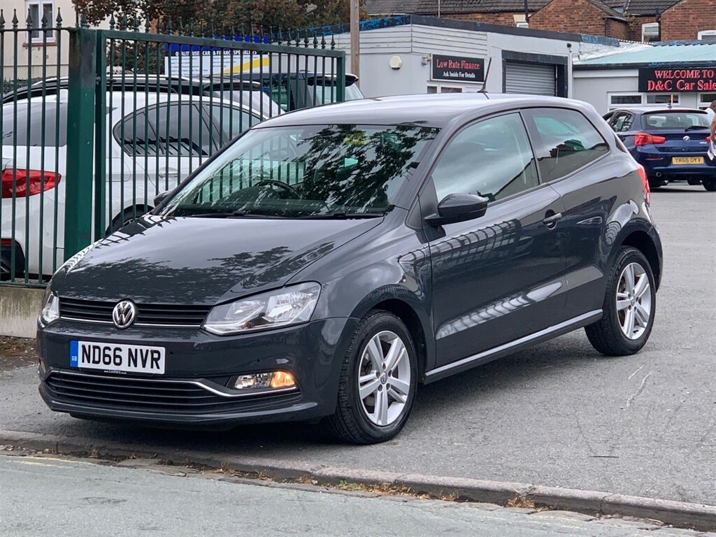 Volkswagen Polo 1.0 Bluemotion Tech Match Euro 6 Ss Grey #3