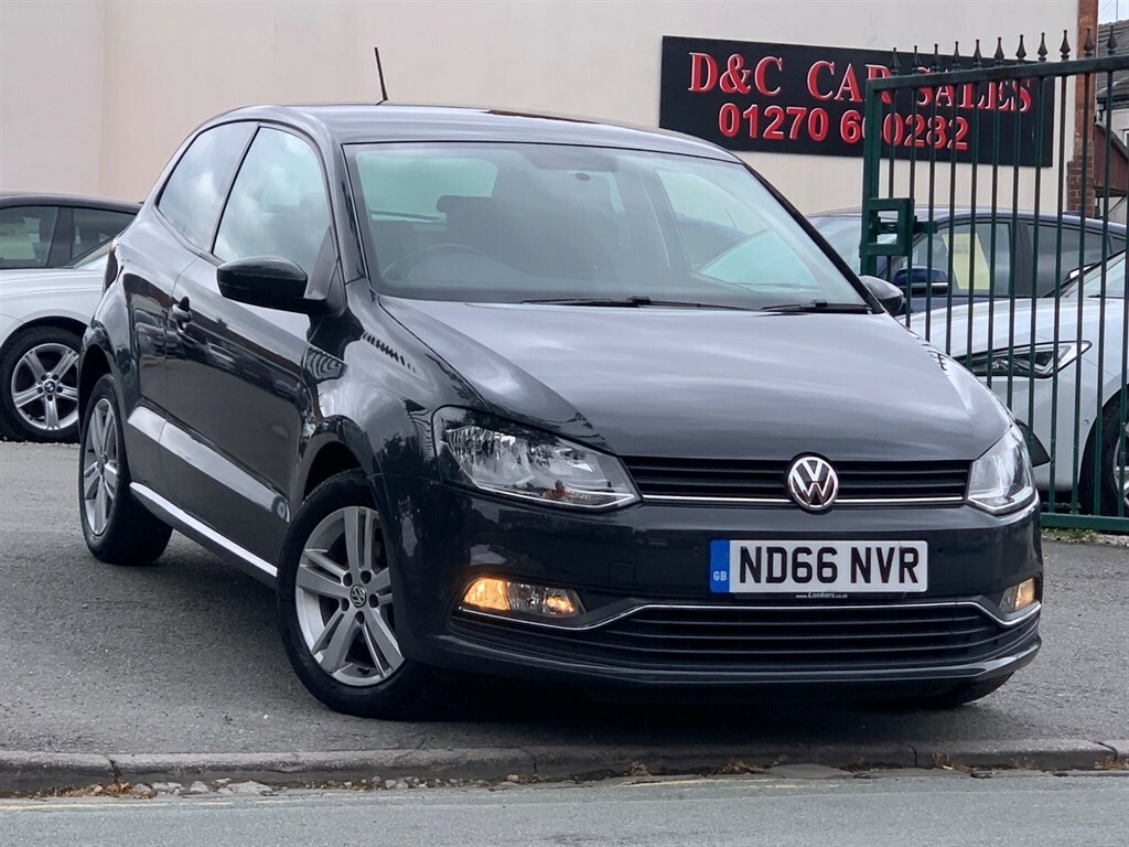 Volkswagen Polo 1.0 Bluemotion Tech Match Euro 6 Ss Grey