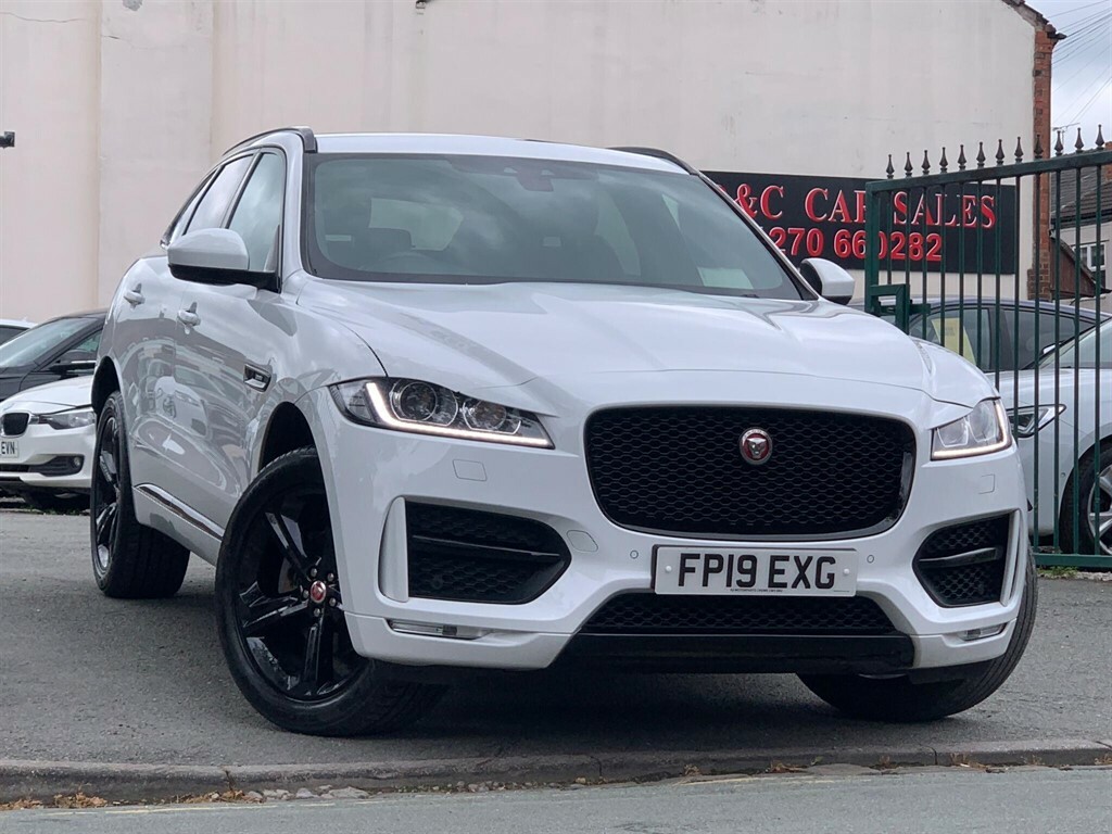 Jaguar F-Pace 2.0 D180 R-sport Awd Euro 6 Ss White #5