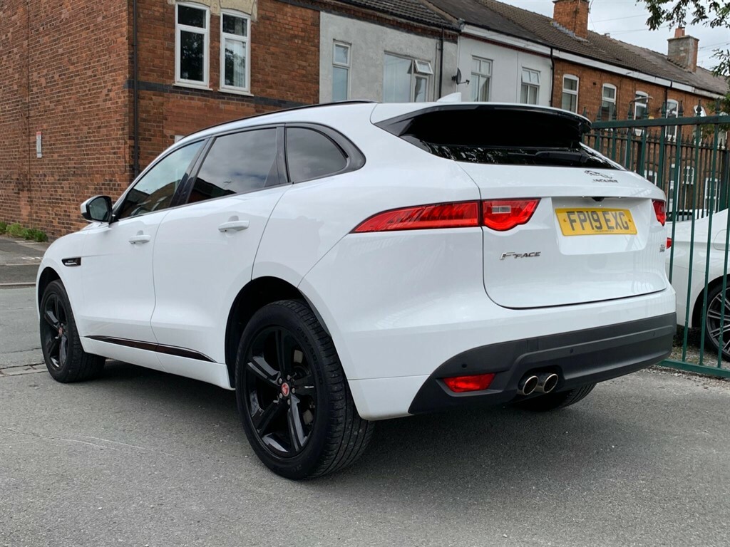 Jaguar F-Pace 2.0 D180 R-sport Awd Euro 6 Ss White #4