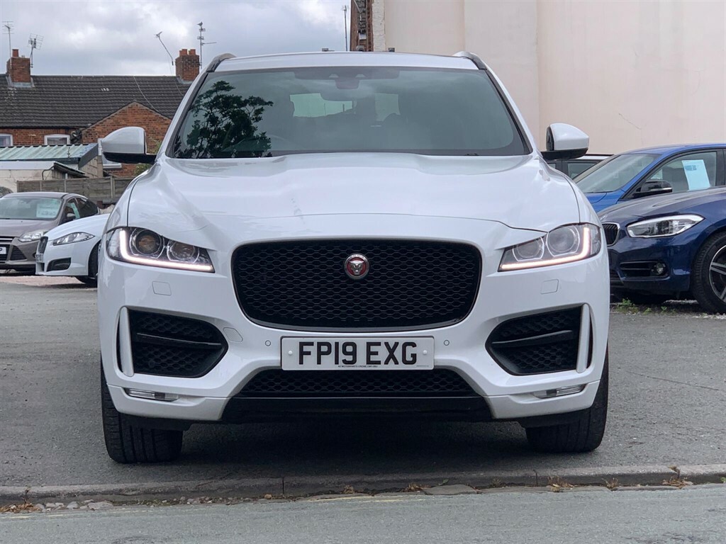 Jaguar F-Pace 2.0 D180 R-sport Awd Euro 6 Ss White #2