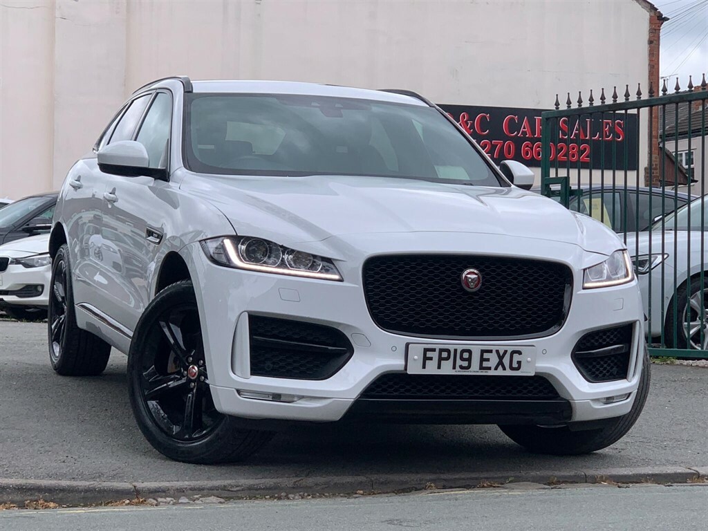 Jaguar F-Pace 2.0 D180 R-sport Awd Euro 6 Ss White