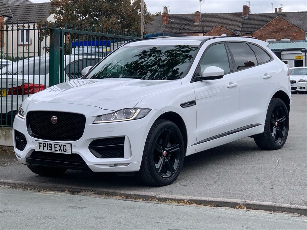 Jaguar F-Pace 2.0 D180 R-sport Awd Euro 6 Ss White #3