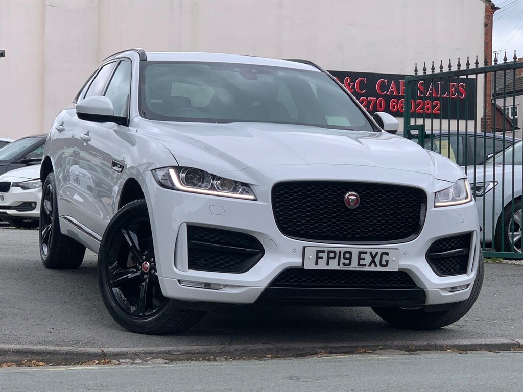 Jaguar F-Pace 2.0 D180 R-sport Awd Euro 6 Ss White #6