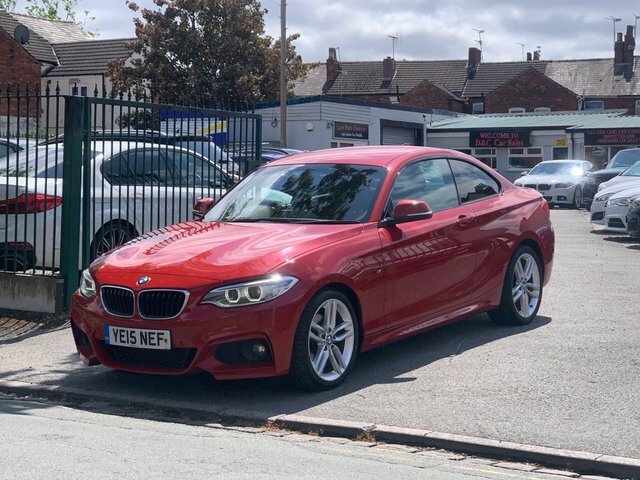 BMW 2 Series 2.0 M Sport Euro 6 Ss YE15NEF Red #3
