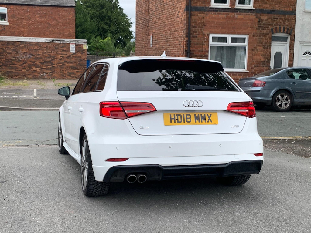 Audi A3 1.5 Tfsi Cod Black Edition Sportback S Tronic Euro White #6