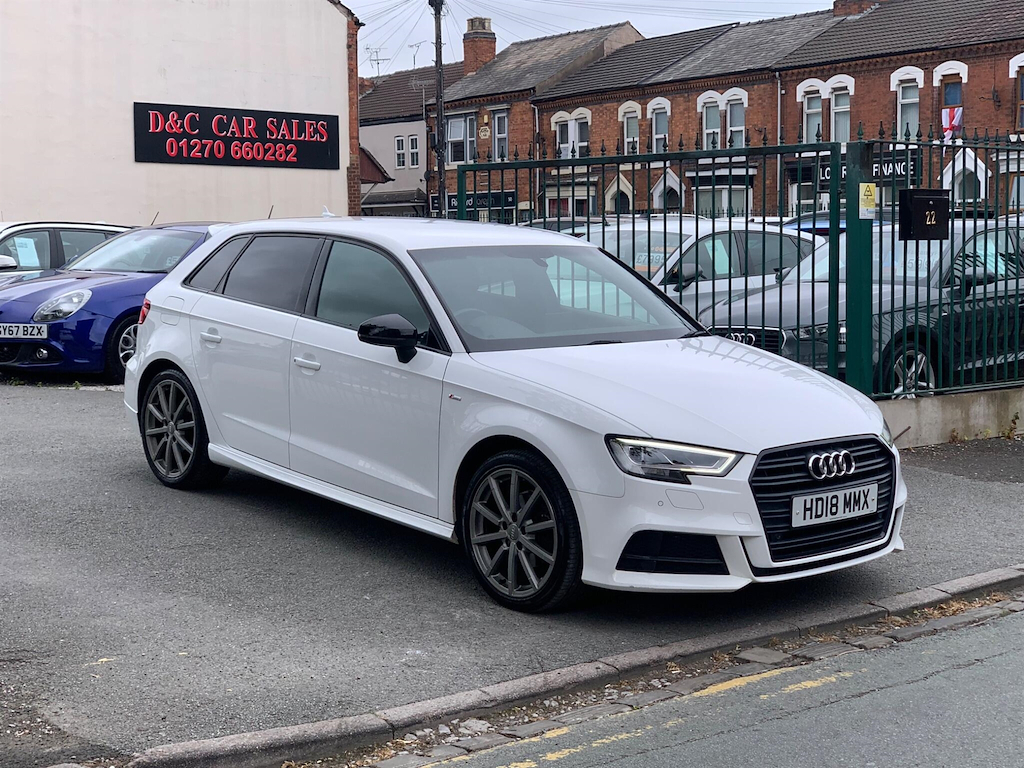 Audi A3 1.5 Tfsi Cod Black Edition Sportback S Tronic Euro White #3