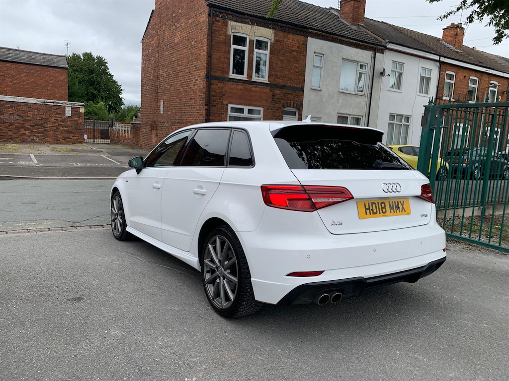 Audi A3 1.5 Tfsi Cod Black Edition Sportback S Tronic Euro White #5
