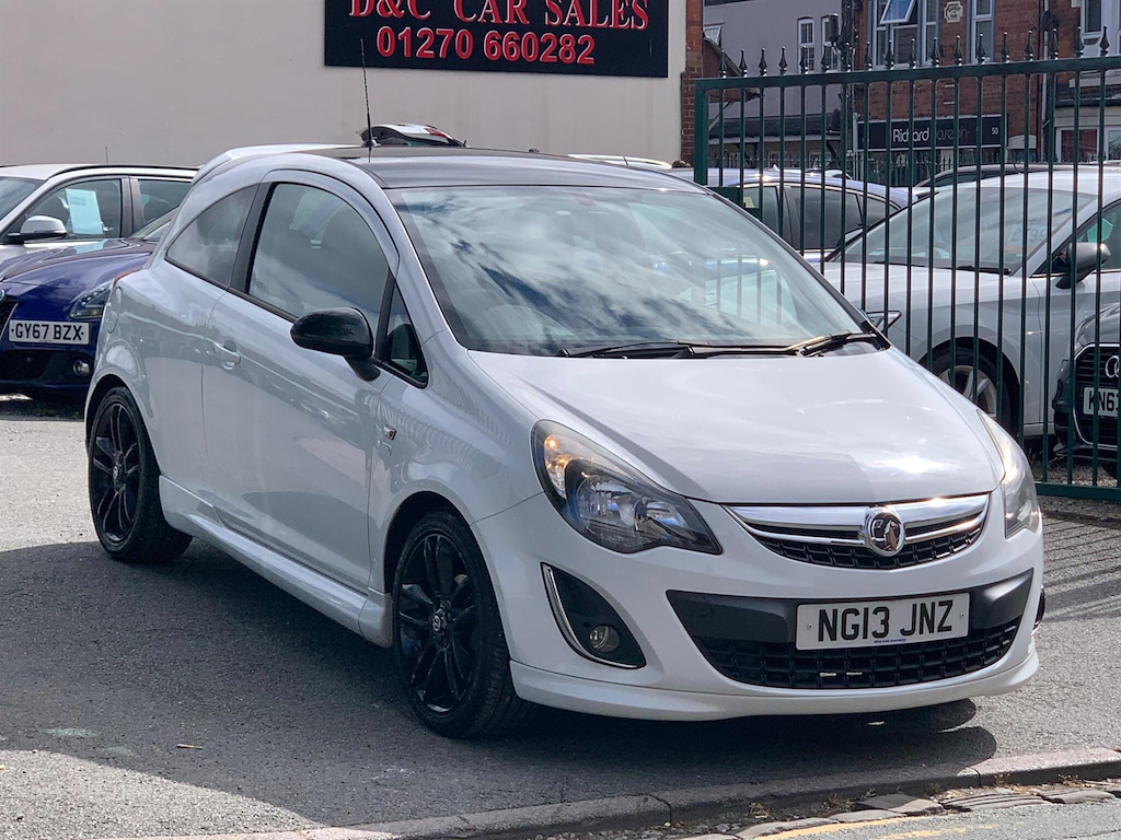 Vauxhall Corsa 1.2 16V Limited Edition Euro 5 White #2