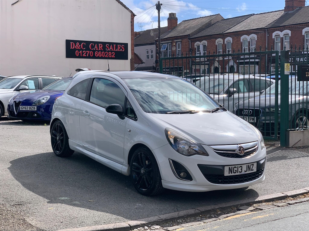 Vauxhall Corsa 1.2 16V Limited Edition Euro 5 White #3