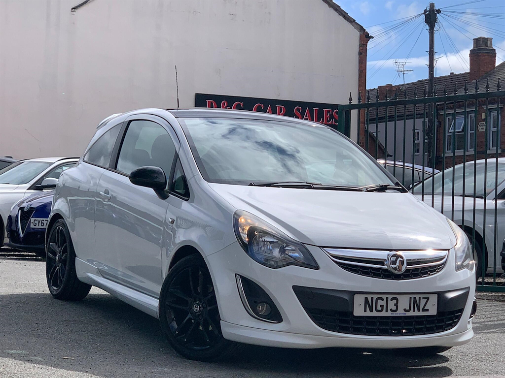Vauxhall Corsa 1.2 16V Limited Edition Euro 5 White