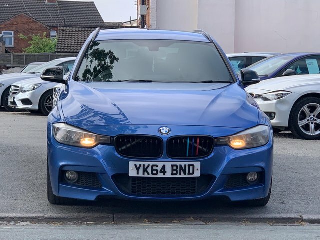 BMW 3 Series Automatic YK64BND Blue #4