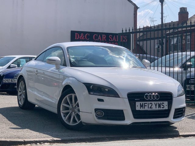 Audi TT Tfsi S Line 2-Door White #1