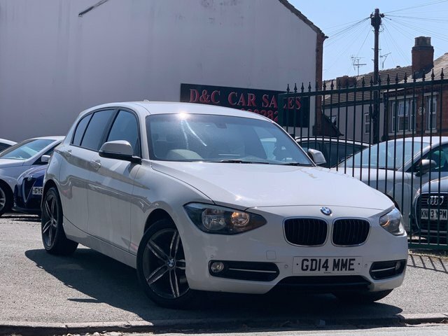 BMW 1 Series Manual White
