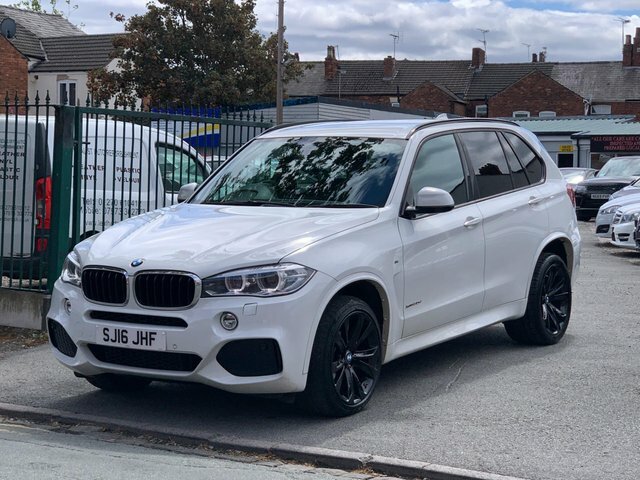 BMW X5 Xdrive40d M Sport White #11