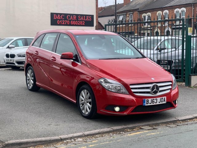 Mercedes-Benz B Class Manual Red #3