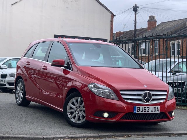 Mercedes-Benz B Class Manual Red