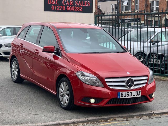 Mercedes-Benz B Class Manual Red #2