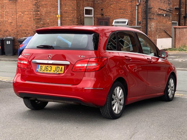 Mercedes-Benz B Class Manual Red #4