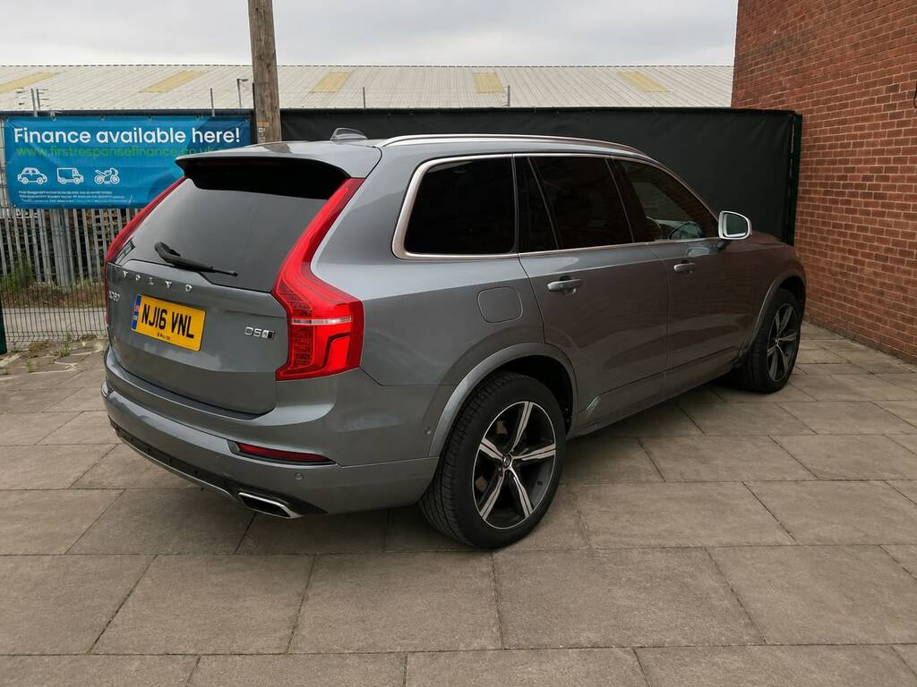Volvo XC90 R-design D5 Awd Full Service History 7 Se NJ16VNL Grey #3