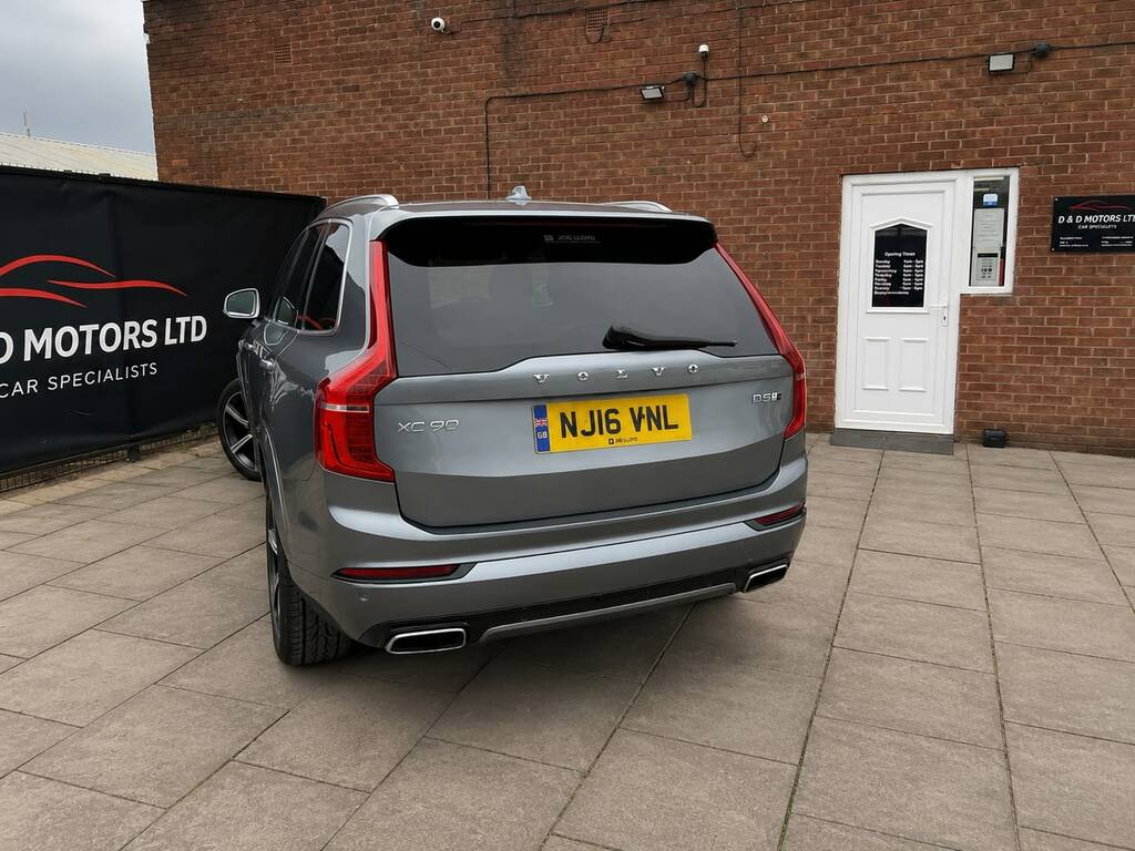 Volvo XC90 R-design D5 Awd Full Service History 7 Se NJ16VNL Grey #4