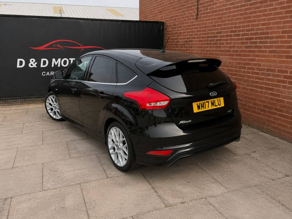Ford Focus St-line 1.0 Ecoboost Full Service History New WM17MLU Black #6
